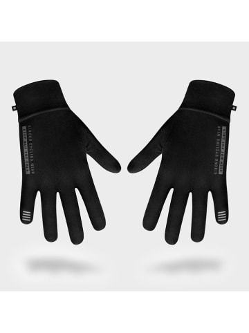 Siroko Fahrradfingerhandschuhe "Nuremberg" in Schwarz