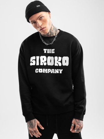 Siroko Sweatshirt "Bond" in Schwarz