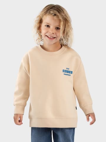Siroko Sweatshirt "Gang" in Beige