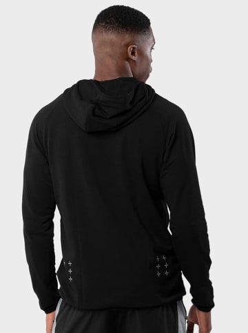Siroko Functionele hoodie "Black Square" zwart
