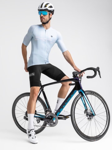 Siroko Fietsshirt "M3 Tetris" lichtblauw