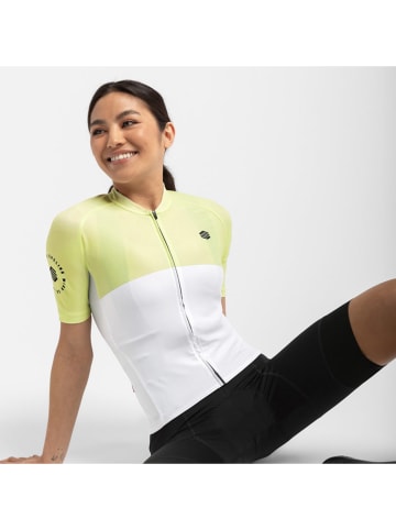 Siroko Fietsshirt "M2 Genesis" geel/wit