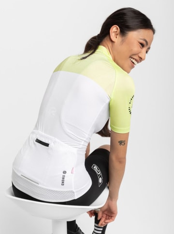 Siroko Fahrradtrikot "M2 Genesis" in Gelb/ Weiß