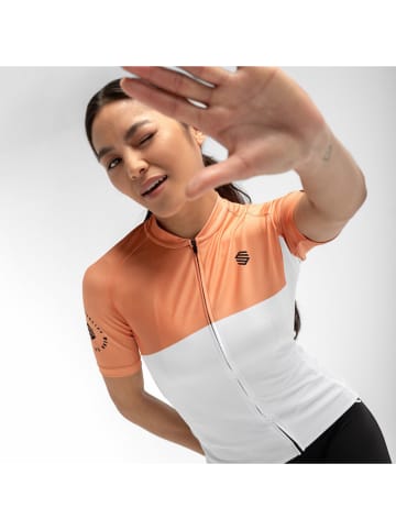 Siroko Fietsshirt "M2 Liberty" oranje/wit