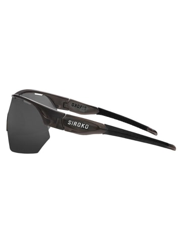 Siroko Okulary sportowe unisex "K3 S" w kolorze czarnym