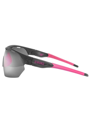 Siroko Unisex-Sportbrille "K3 S" in Schwarz/ Pink