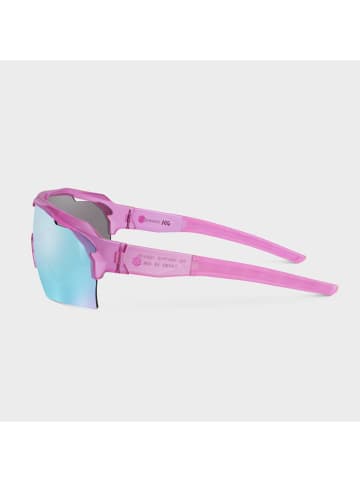 Siroko Unisex-Sportbrille "K4 SRX" in Hellblau/ Pink