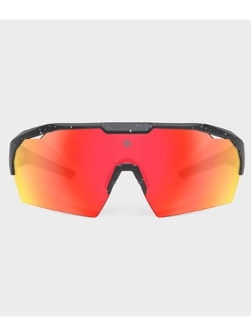 Siroko Unisex-Sportbrille "K4 SRX" in Schwarz/ Rot