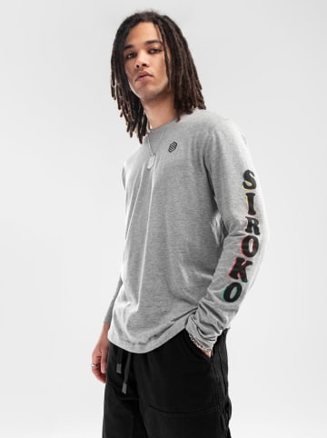 Siroko Longsleeve "Distort" grijs