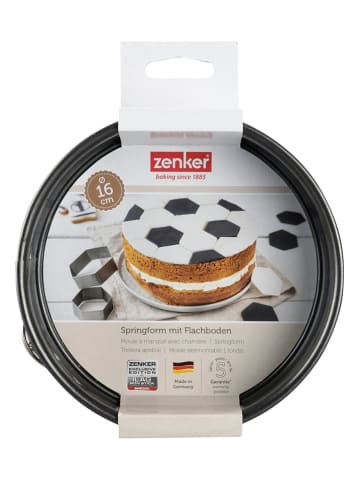 Zenker Springvorm zwart - Ø 16 cm