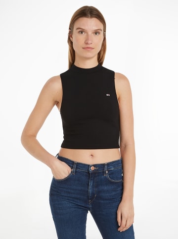 Tommy Hilfiger Top w kolorze czarnym
