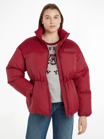 Tommy Hilfiger Kurtka zimowa w kolorze czerwonym