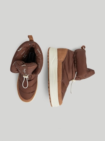 Pepe Jeans FOOTWEAR Winterboots "Kore Snow" in Braun