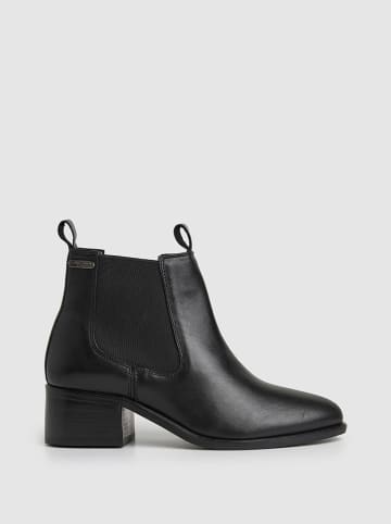 Pepe Jeans FOOTWEAR Leder-Chelsea-Boots "Bonnie Wish" in Schwarz