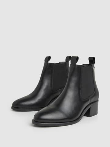 Pepe Jeans FOOTWEAR Leder-Chelsea-Boots "Bonnie Wish" in Schwarz