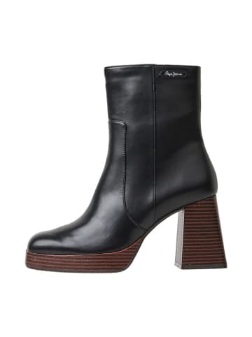 Pepe Jeans FOOTWEAR Stiefeletten "Abba Wood" in Schwarz