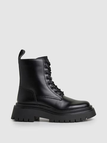 Pepe Jeans FOOTWEAR Botki "Queen Bass" w kolorze czarnym