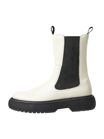 Pepe Jeans FOOTWEAR Chelsea-Boots "Yoko" in Creme