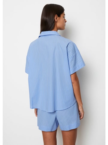 Marc O´Polo Pyjamashirt lichtblauw