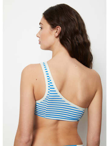 Marc O´Polo Bikinitop blauw/wit