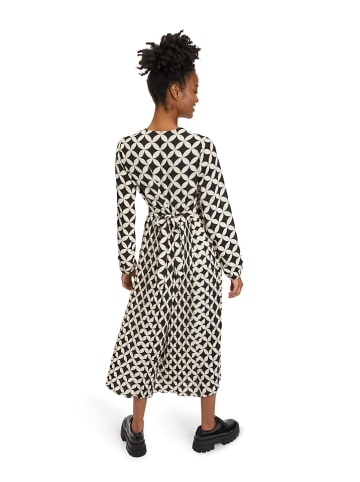CARTOON Kleid in Schwarz/ Creme