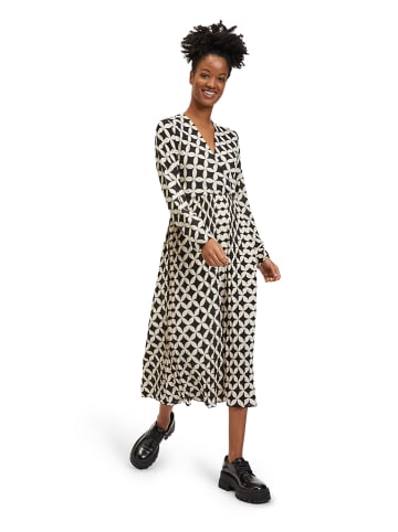 CARTOON Kleid in Schwarz/ Creme