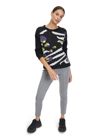 CARTOON Sweter w kolorze czarno-białym