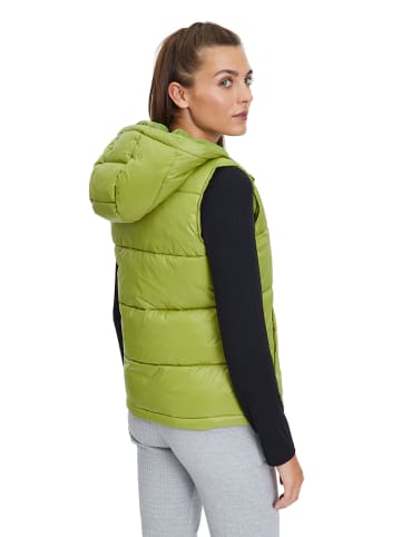 CARTOON Doorgestikte bodywarmer groen