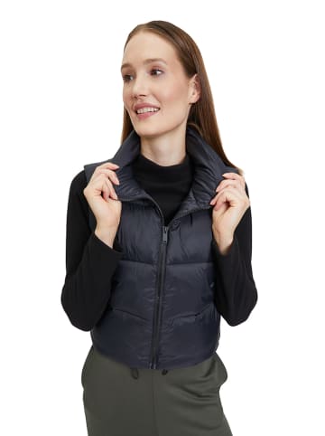 CARTOON Doorgestikte bodywarmer zwart