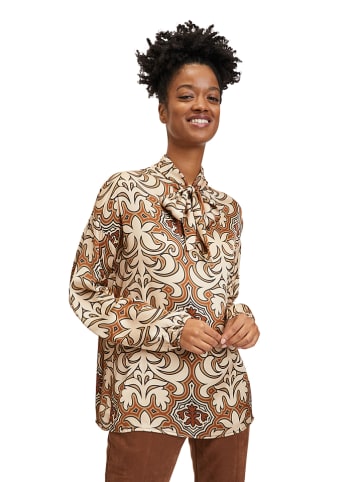 CARTOON Bluse in Beige/ Braun