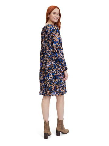Betty Barclay Kleid in Dunkelblau/ Camel