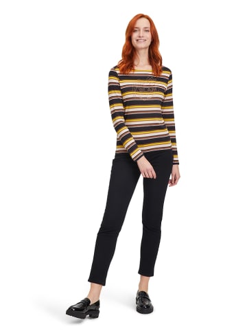 Betty Barclay Longsleeve zwart/geel