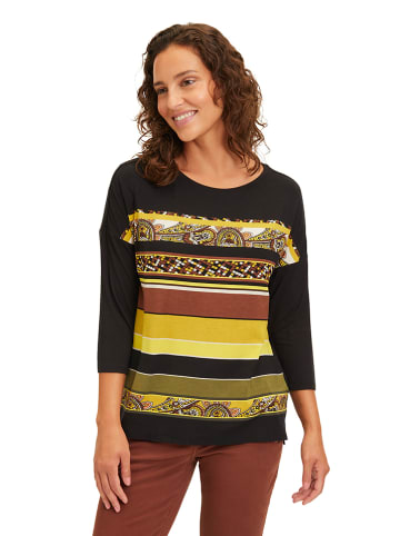 Betty Barclay Longsleeve zwart/geel