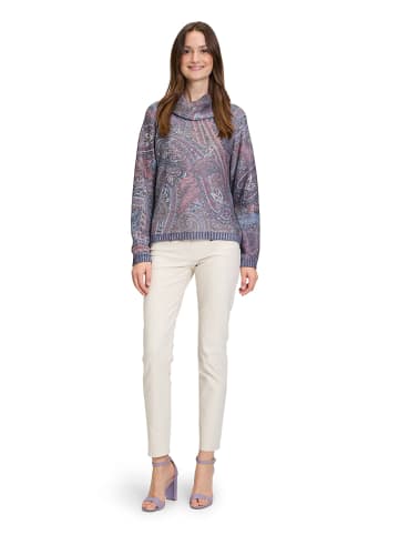 Betty Barclay Rollkragenpullover in Lila/ Blau