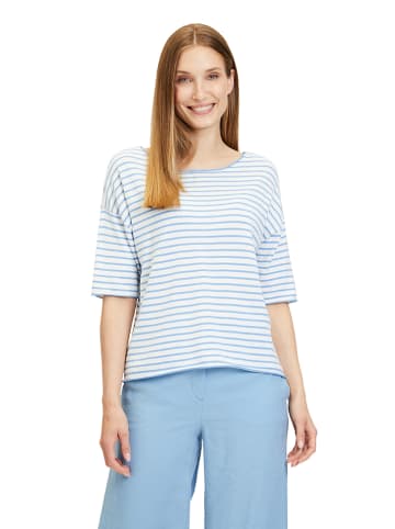 Betty Barclay Shirt in Weiß/ Hellblau