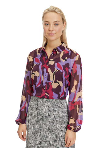 Betty Barclay Blouse auberginekleurig/paars/beige