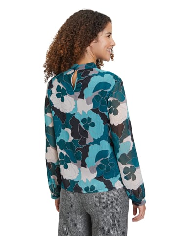 Betty Barclay Blouse petrol/zwart