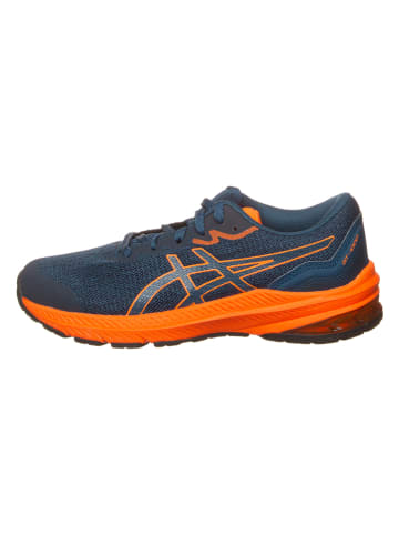 asics Hardloopschoenen "GT-1000 11 GS" donkerblauw/oranje