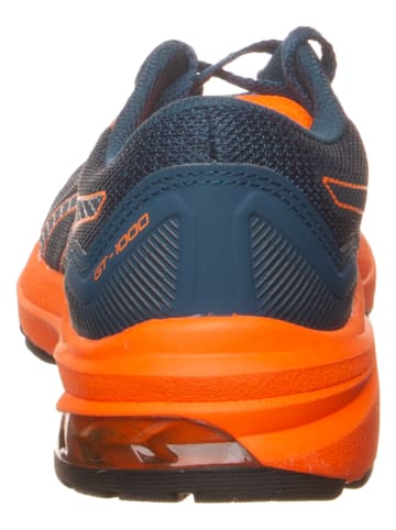 asics Buty "GT-1000 11 GS" w kolorze granatowo-pomarańczowym do biegania