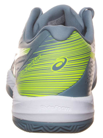 asics Tennisschuhe "Solution Swift FF Clay" in Blau/ Grün