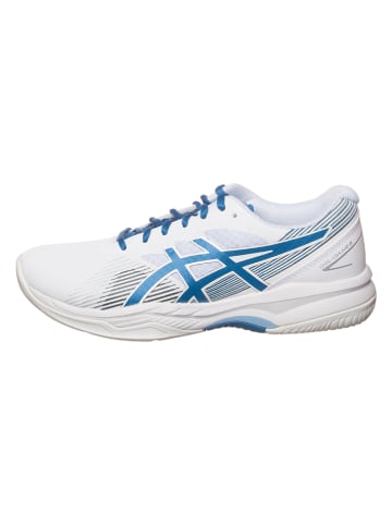 asics Tennisschuhe "Game 8" in Weiß/ Blau