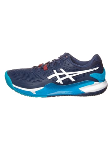 asics Tennisschuhe "Resolution 9" in Dunkelblau/ Blau
