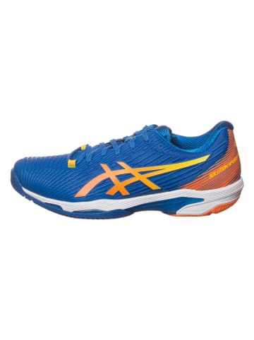 asics Tennisschuhe "Solution Speed FF 2" in Blau/ Orange