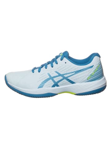 asics Tennisschuhe "Solution Swift FF Clay" in Hellblau/ Blau