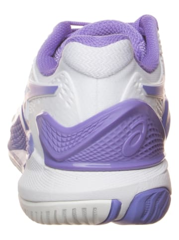 asics Tennisschuhe "Resolution 9" in Weiß/ Lila