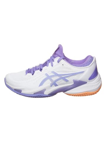 asics Tennisschuhe "Court FF 3 Clay" in Weiß/ Lila