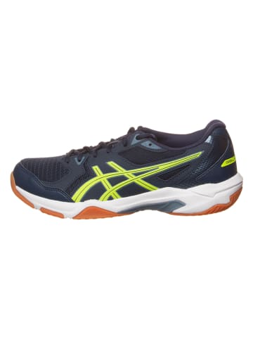 asics Trainingsschuhe "Rocket 10" in Dunkelblau/ Grün