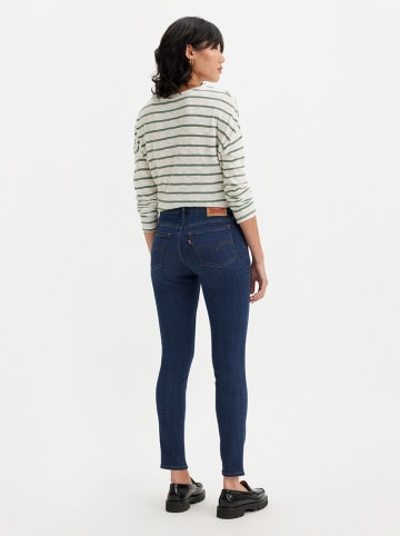Levi´s Spijkerbroek "711" - skinny fit - donkerblauw