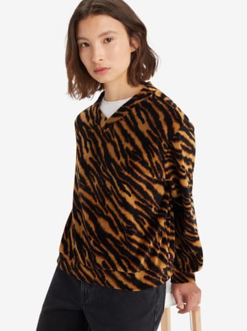 Levi´s Bluza w kolorze jasnobrązowo-czarnym