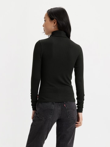 Levi´s Koszulka "Ruched" w kolorze czarnym